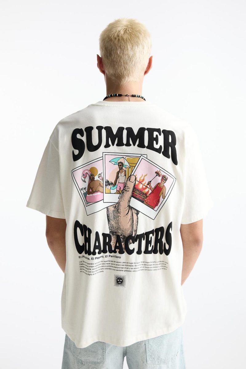 تیشرت ریلکس فیت Pull&Bear - تصویر 2