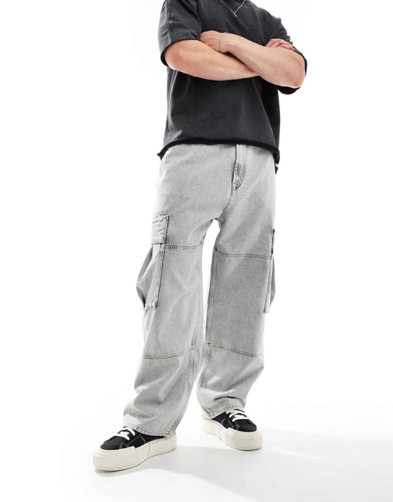 شلوار Pull&bear skater cargo - تصویر 2