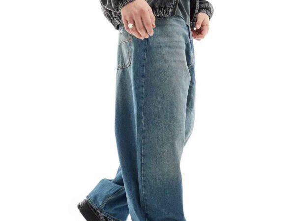 شلوار Pull&Bear Skater fit (آبی تیره)