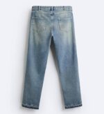 شلوار بوتکات Zara Flared fit درتی واش - تصویر 5