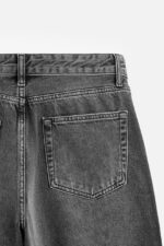 شلوار بوتکات Zara ذغالی - تصویر 9