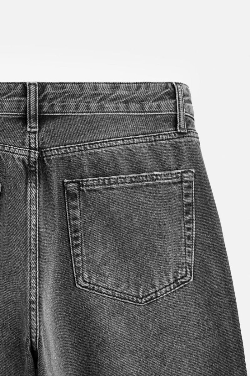 شلوار بوتکات Zara ذغالی - تصویر 9