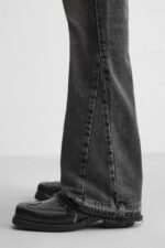 شلوار بوتکات Zara ذغالی - تصویر 2