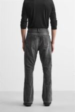 شلوار بوتکات Zara ذغالی - تصویر 3