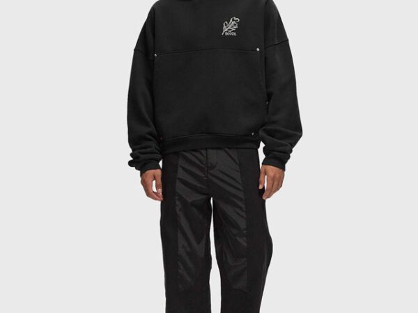 هودی Olive emblem از برند Rough اورجینال