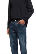 شلوار اسلیم فیت ZARA سورمه‌ای اورجینال - تصویر 3