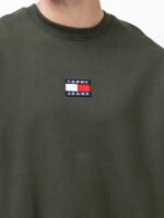بلوز اورسایز از Tommy jeans اورجینال سبز - تصویر 2