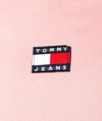 بلوز اورسایز از Tommy jeans اورجینال صورتی - تصویر 2