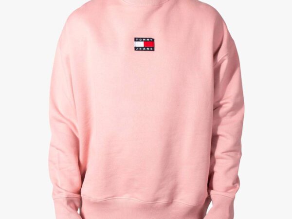 بلوز اورسایز از Tommy jeans اورجینال صورتی