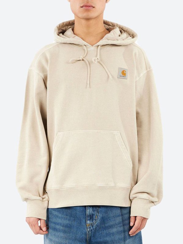 هودی اورسایز CARHARTT شیری