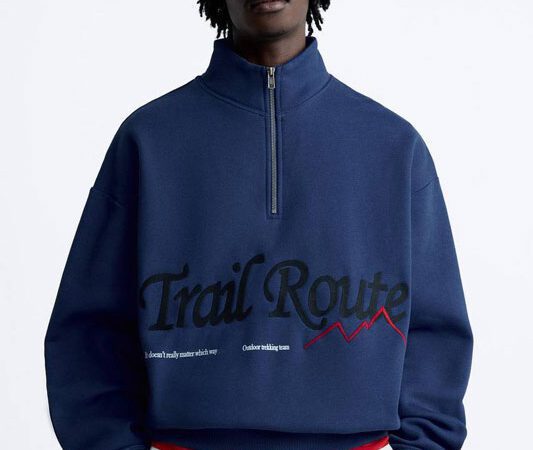 نیم زیپ از ZARA اورجینال