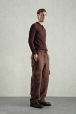 بلوز یقه‌دار از برند GIESTO (اورجینال) - تصویر 3