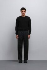 بافت یقه گرد ANTIOCH مشکی اورجینال - تصویر 5