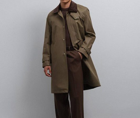 ترنچ کت از ANTIOCH اورجینال