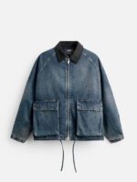 جکت جین از ZARA اورجینال - تصویر 4