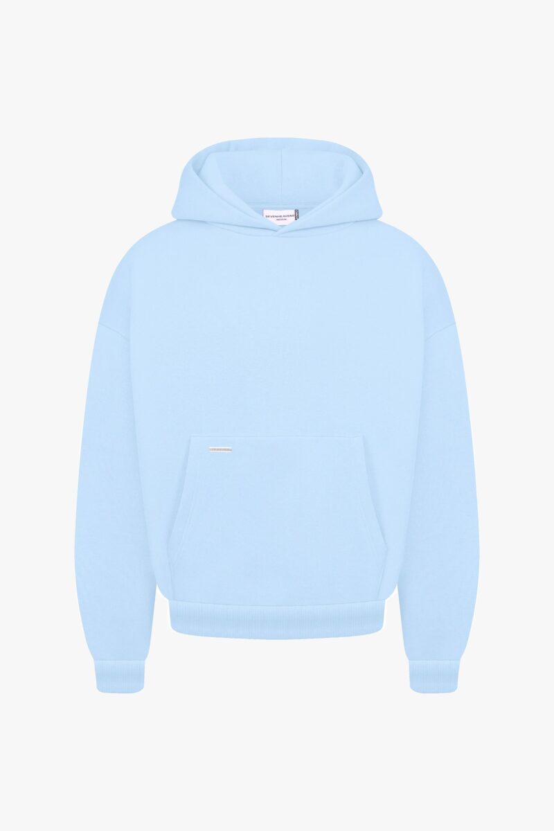 هودی بیسیک SevenHeavens آبی آسمانی اورجینال - تصویر 2