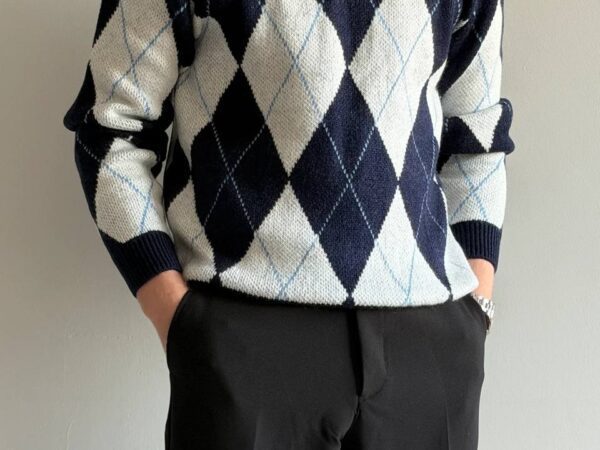 بافت Snazzy سورمه‌ای اورجینال