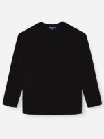 بلوز بیسیک مشکی GIESTO - تصویر 2