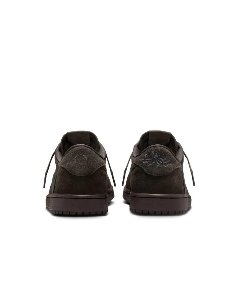 کتونی NIKE AIR JORDAN 1 LOW X TRAVIS SCOTT VELVET BROWN - تصویر 3