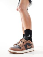 کتونی NIKE Air Jordan 1 LOW Brown/Black - تصویر 2