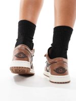 کتونی NIKE Air Jordan 1 LOW Brown/Black - تصویر 4