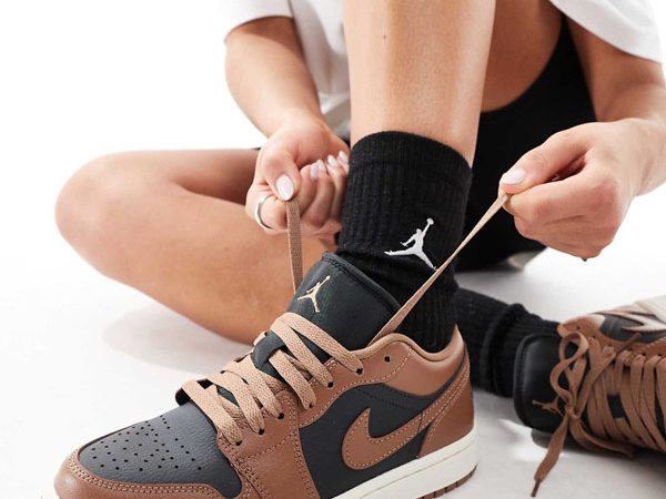 کتونی NIKE Air Jordan 1 LOW Brown/Black