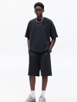 تیشرت STWD از PULL&BEAR مشکی اورجینال - تصویر 2