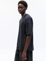 تیشرت STWD از PULL&BEAR مشکی اورجینال - تصویر 3