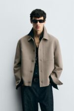 جکت باکسی Zara اورجینال - تصویر 5