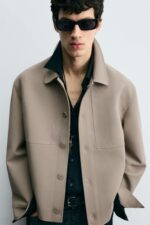 جکت باکسی Zara اورجینال - تصویر 8