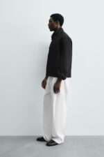 جکت باکسی Zara اورجینال - تصویر 3