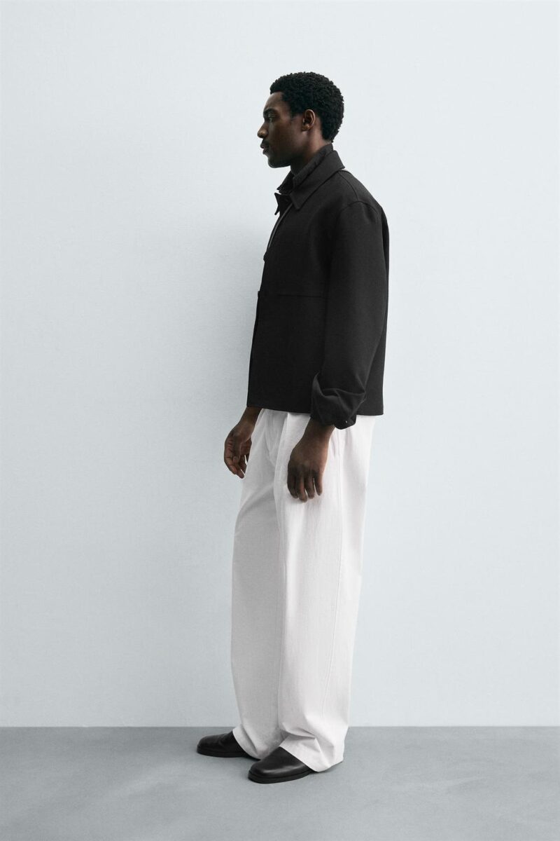 جکت باکسی Zara اورجینال - تصویر 3