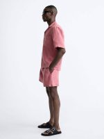 پیراهن لینن نیم آستین Zara اورجینال - تصویر 9