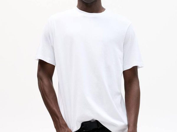 تیشرت بیسیک PULL&BEAR اورجینال