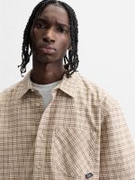 پیراهن باکسی چهارخونه ZARA اورجینال - تصویر 2