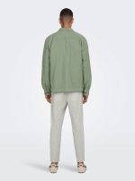 اورشرت ONLY&SONS سبز اورجینال - تصویر 6