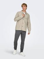 اُورشرت ONLY&SONS خاکی اورجینال - تصویر 2