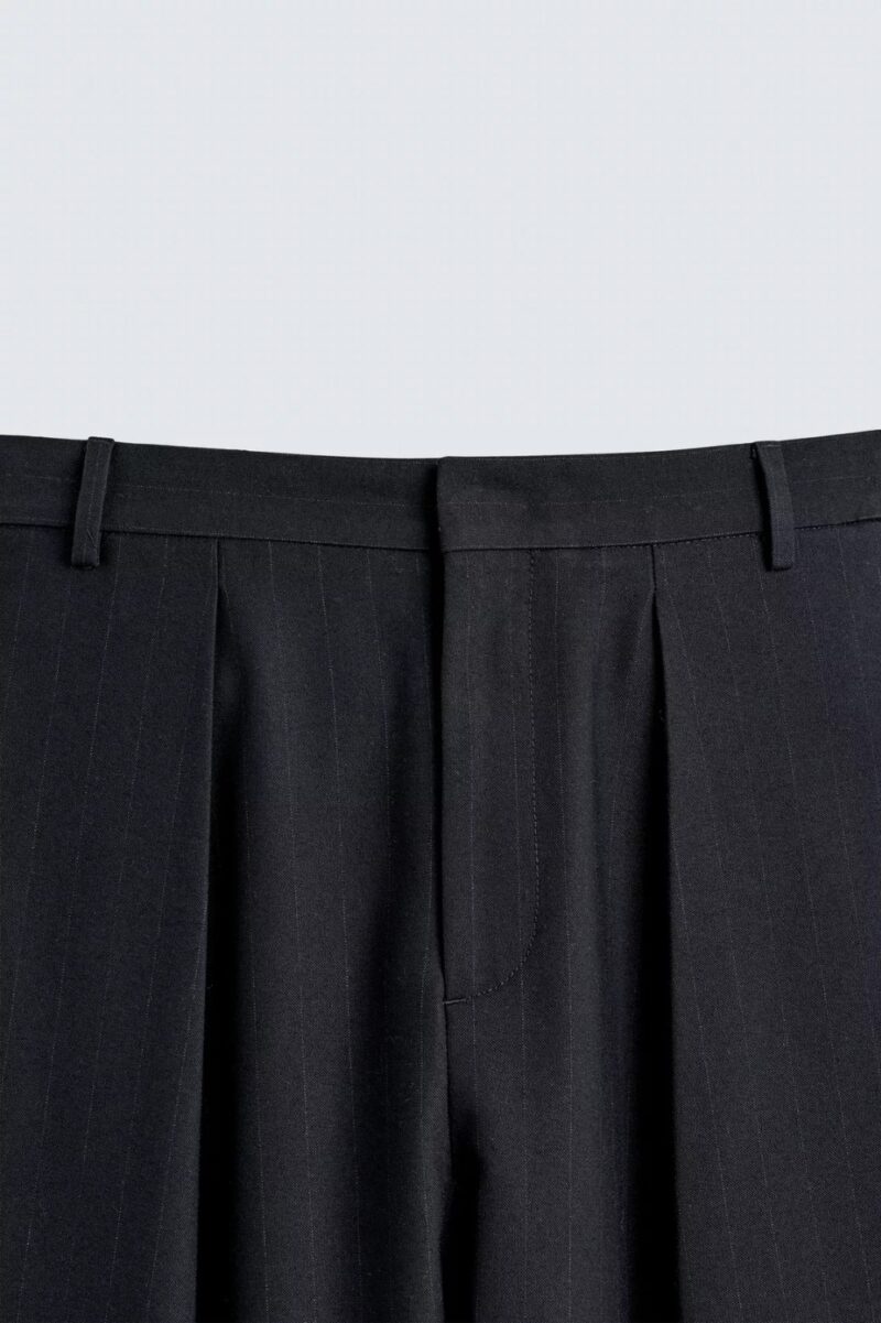 شلوار پارچه‌ای پیله‌دار Zara - تصویر 9