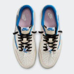 کتونی Travis Scott x Fragment × Air Jordan 1 Low OG "Military Blue" - تصویر 2