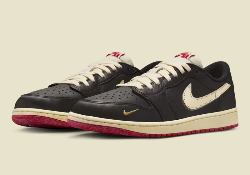 کتونی Nigel Sylvester × Air Jordan 1 Low OG "Better With Time" - تصویر 5