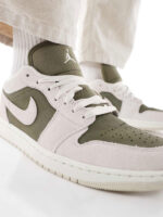 کتونی Air Jordan 1 low SE (MEDIUM OLIVE) - تصویر 4