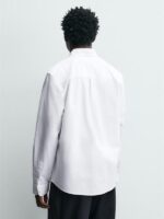 پیراهن آستین بلند Zara سفید اورجینال - تصویر 4