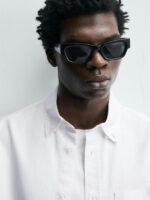 پیراهن آستین بلند Zara سفید اورجینال - تصویر 3