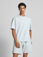 تیشرت اورسایز PEGADOR آبی آسمانی