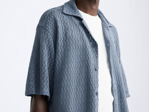 پیراهن نیم آستین Zara اورجینال