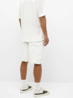 شلوارک کارپنتر Pull&bear سفید اورجینال - تصویر 2