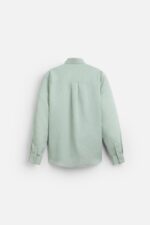 پیراهن لینن آستین بلند Zara اورجینال - تصویر 6