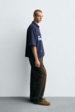 تیشرت باکسی ZARA اورجینال - Image 4