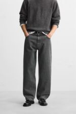 شلوار جین راسته Zara اورجینال - Image 2