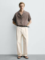 پیراهن لینن ZARA اورجینال - Image 7